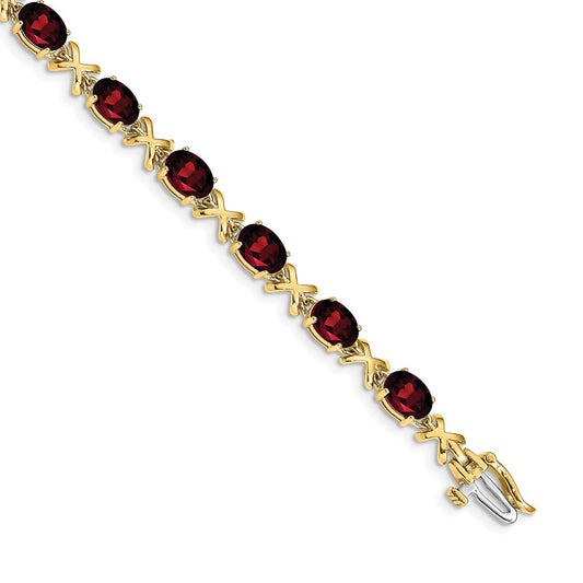 Gold Gemstone Bracelets