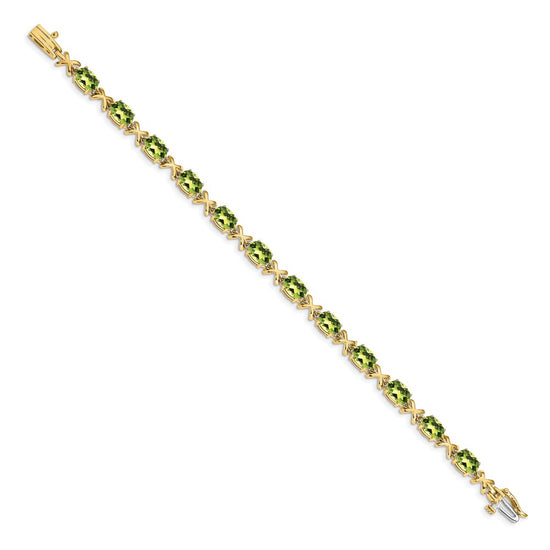 Gold Gemstone Bracelets
