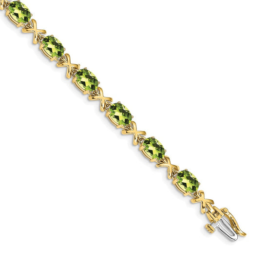 Gold Gemstone Bracelets