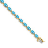 Gold Gemstone Bracelets