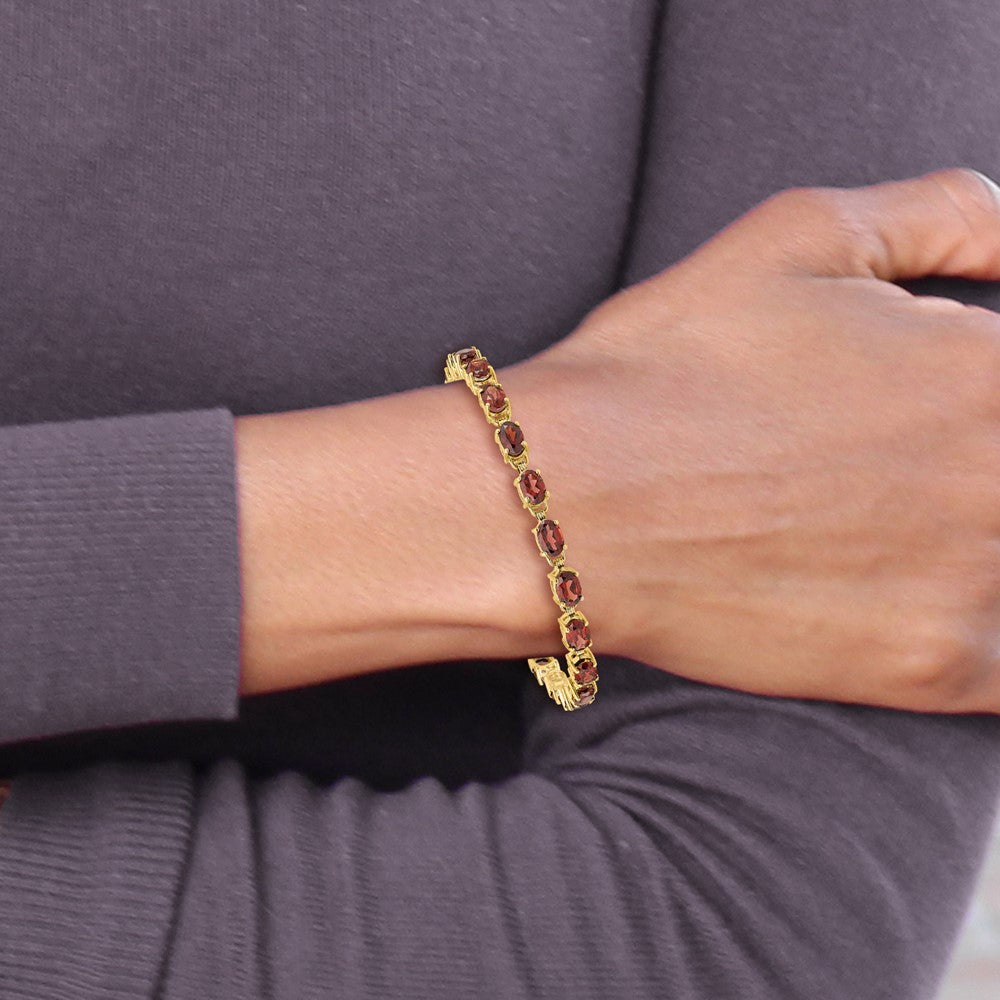Gold Gemstone Bracelets