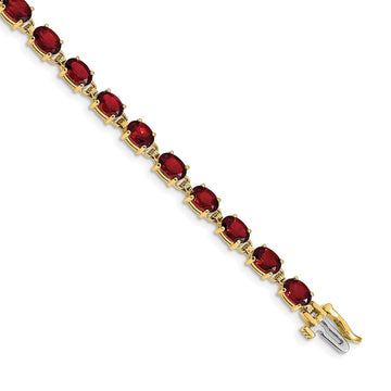 Gold Gemstone Bracelets