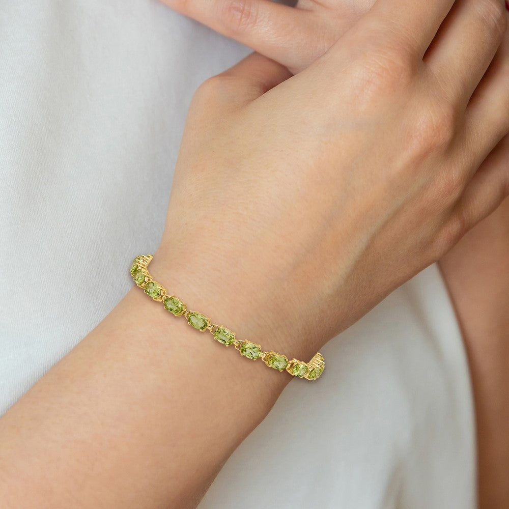 Gold Gemstone Bracelets