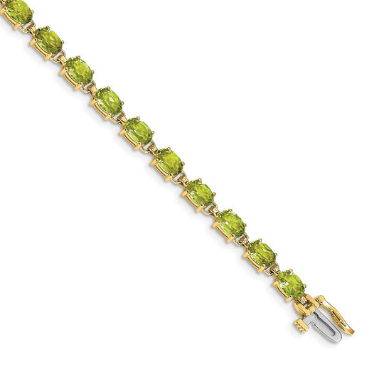 Gold Gemstone Bracelets