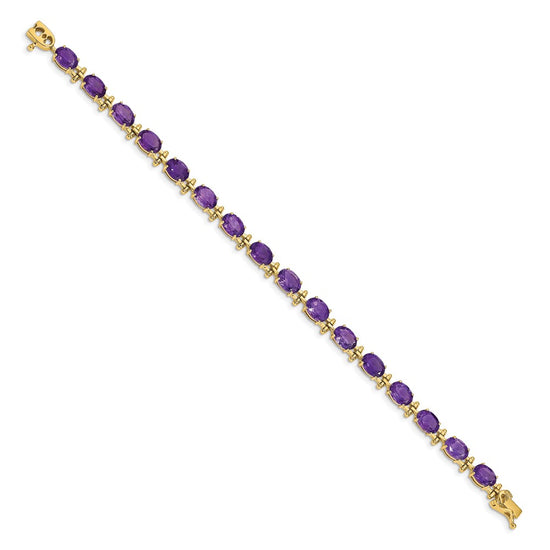 Gold Gemstone Bracelets