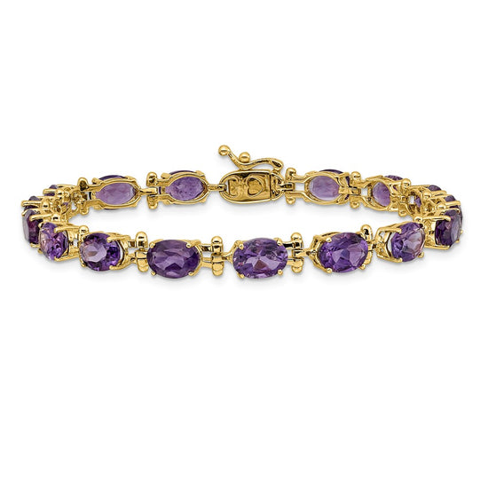 Gold Gemstone Bracelets