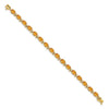 Gold Gemstone Bracelets