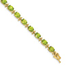 Gold Gemstone Bracelets