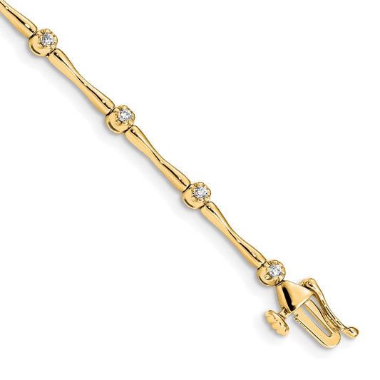 Gold Diamond Bracelets