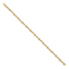 Gold Diamond Hearts Tennis Bracelets