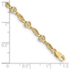 Gold Diamond Hearts Tennis Bracelets