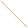 14k Complete 1/6 carat Diamond Figure 8 Link 7 inch Bracelet
