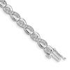 Gold Diamond Infinity Link Bracelets