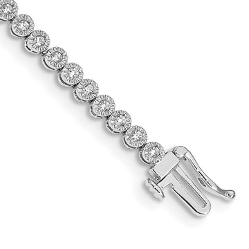 Gold Diamond Tennis Bracelets