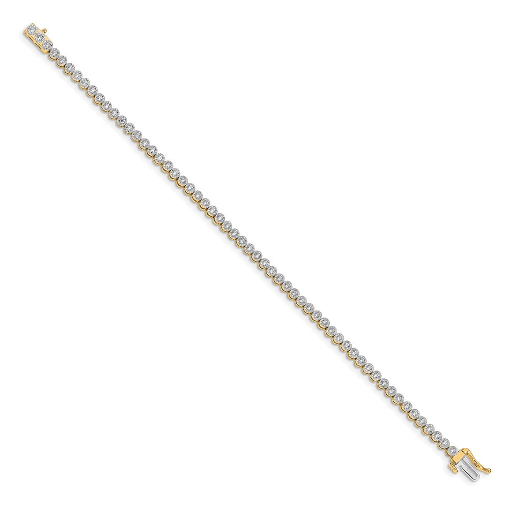 Gold Diamond Tennis Bracelets
