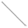 14k White Gold Complete 5/8 carat Diamond Illusion Setting 7 inch Tennis Bracelet