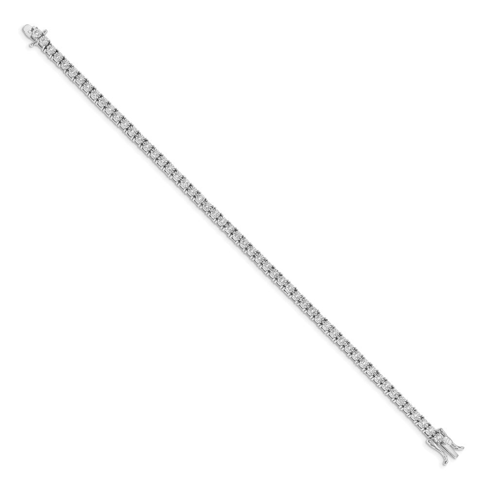 Gold Diamond Illusion Setting Bracelets