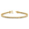 Gold Diamond Illusion Setting Bracelets