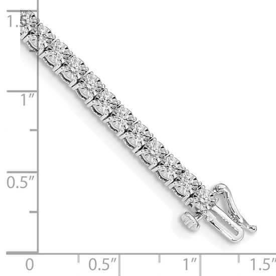 Gold Diamond Cluster Setting Bracelets