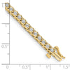 Gold Diamond Cluster Setting Bracelets