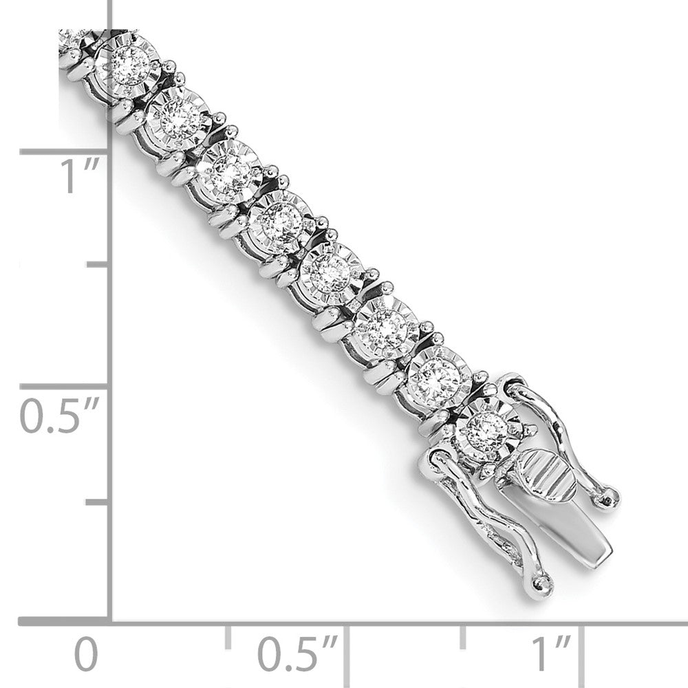 Gold Diamond Illusion Setting Bracelets
