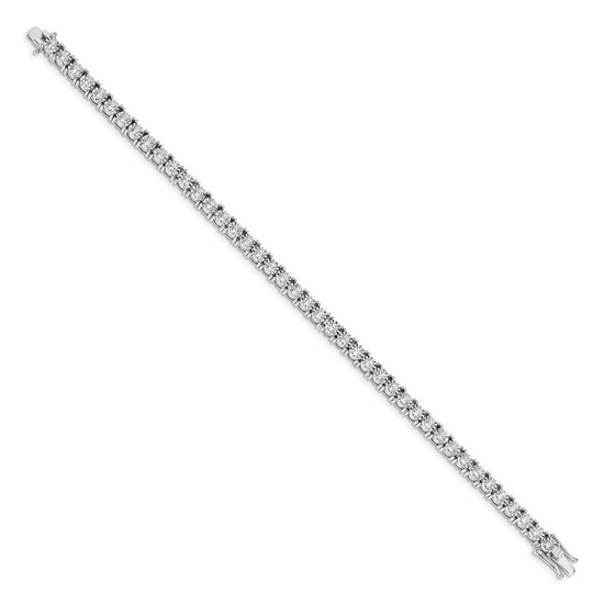 Gold Diamond Illusion Setting Bracelets