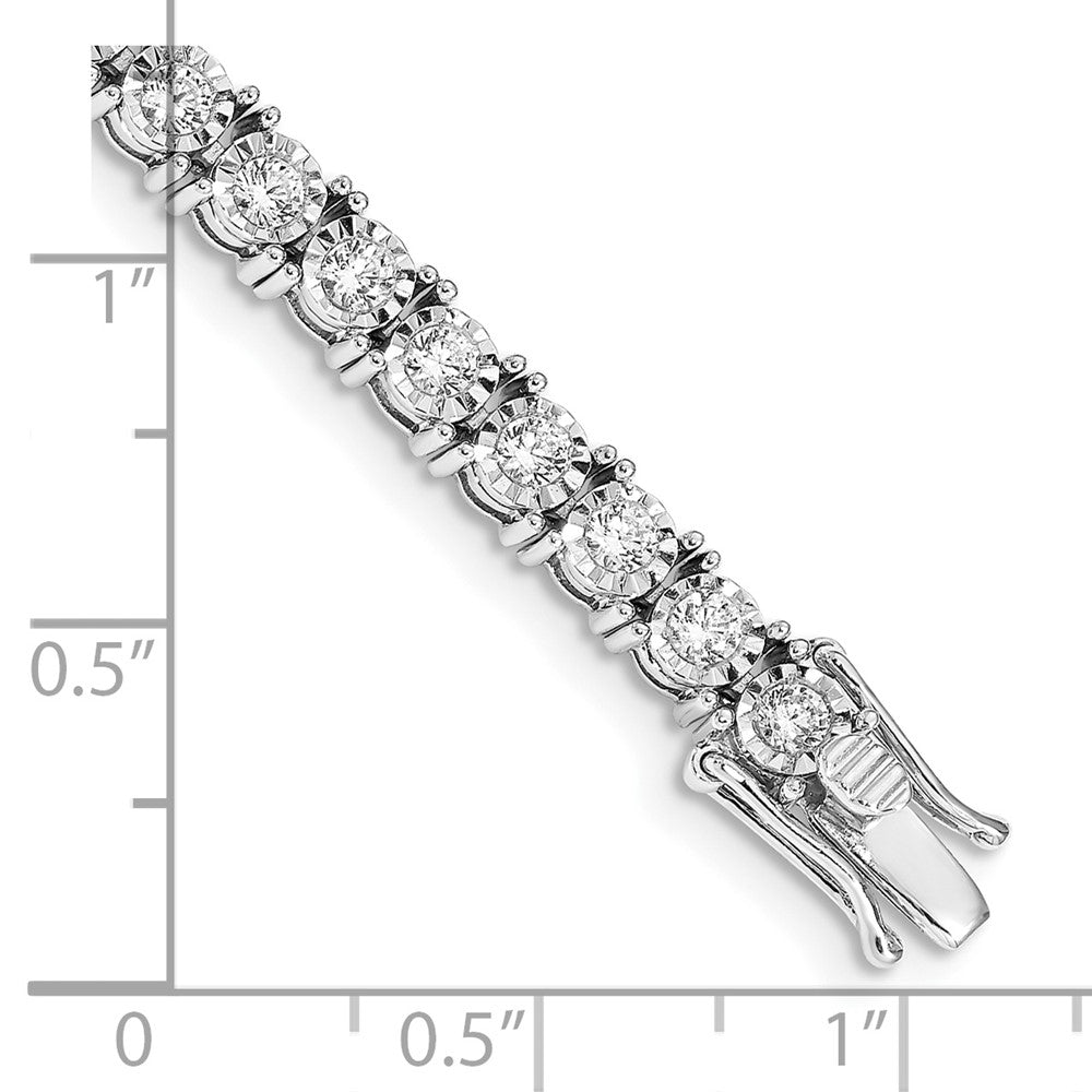 Gold Diamond Illusion Setting Bracelets