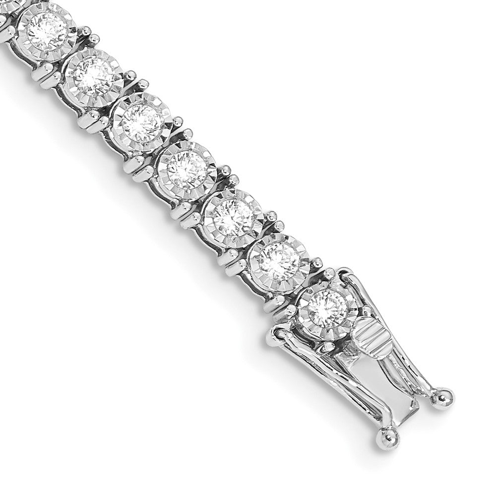 Gold Diamond Illusion Setting Bracelets