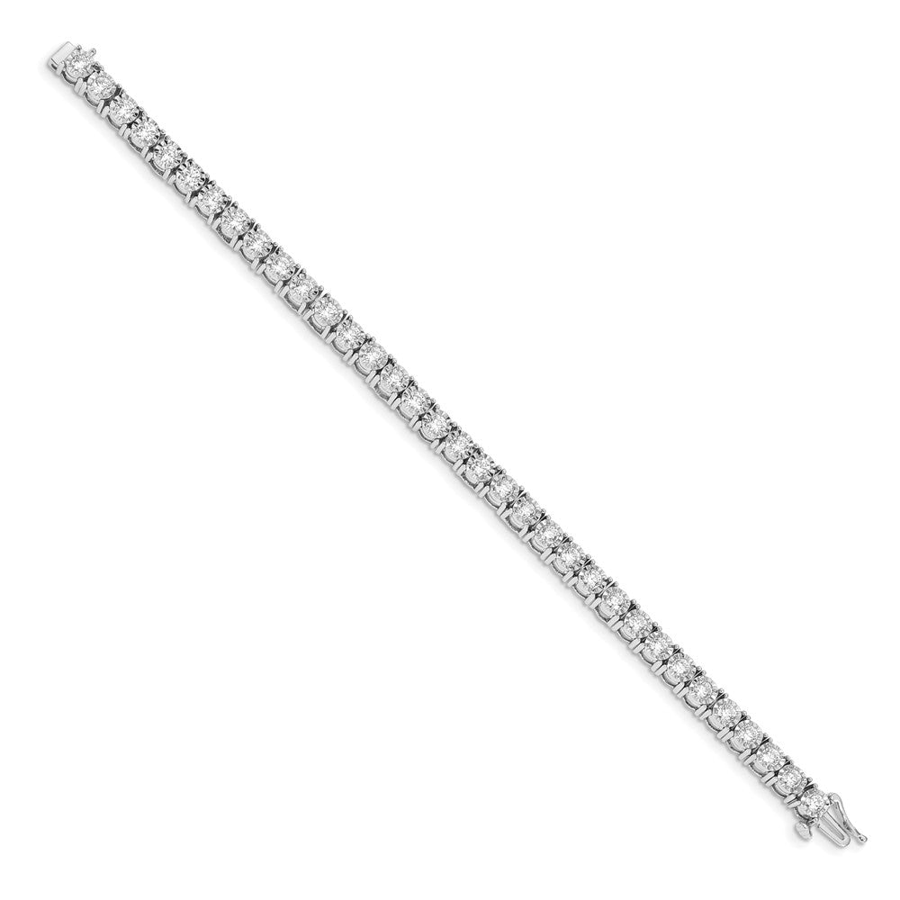 Gold Diamond Illusion Setting Bracelets