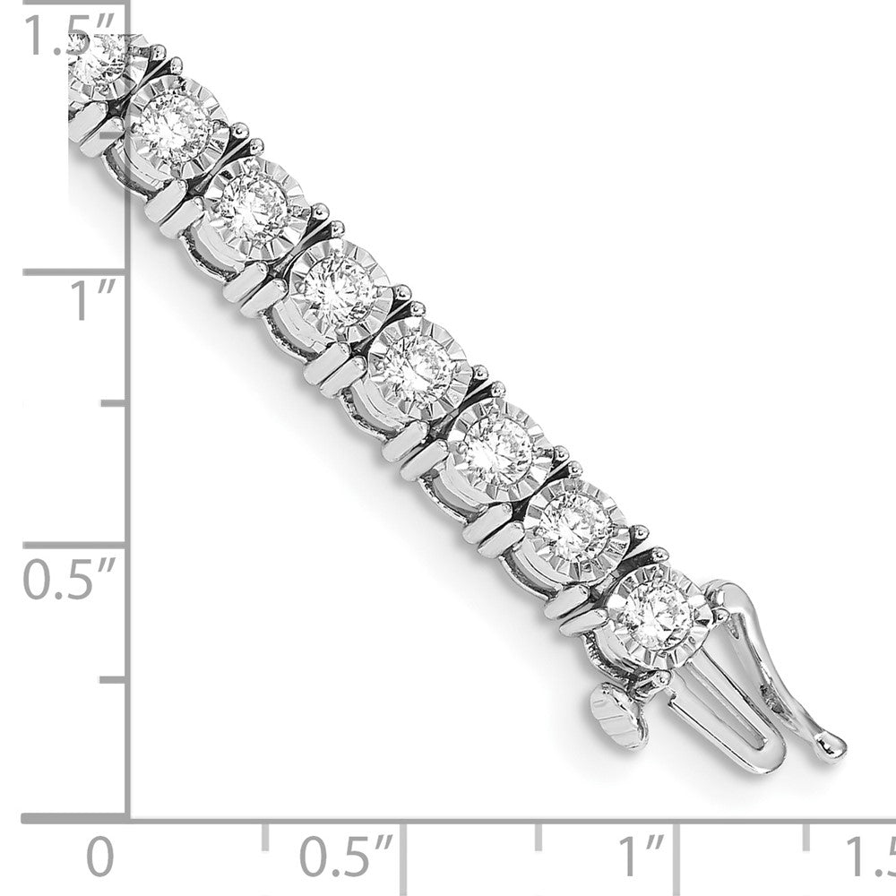 Gold Diamond Illusion Setting Bracelets