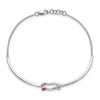 Gold Diamond & Gemstone Circle Bracelets