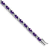 Gold Diamond & Oval Gemstone Bracelets