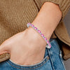 Gold Diamond & Oval Gemstone Bracelets