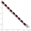 Gold Diamond & Oval Gemstone Bracelets
