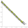 Gold Diamond & Oval Gemstone Bracelets