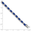 Gold Diamond & Oval Gemstone Bracelets