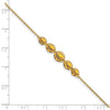Gold Marquise Gemstone Bracelets