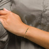 Gold Marquise Gemstone Bracelets