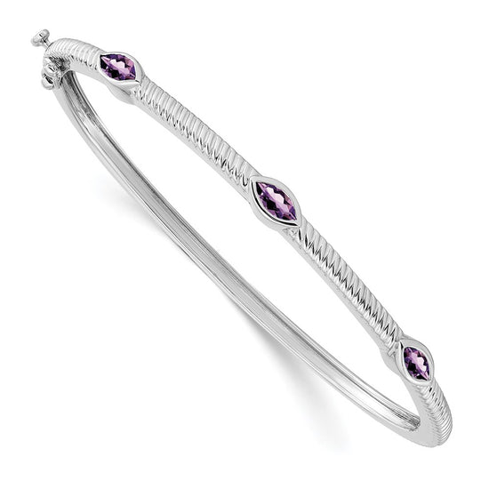 3 Gemstone Bangle