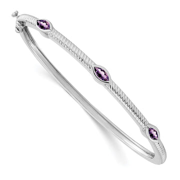 3 Gemstone Bangle