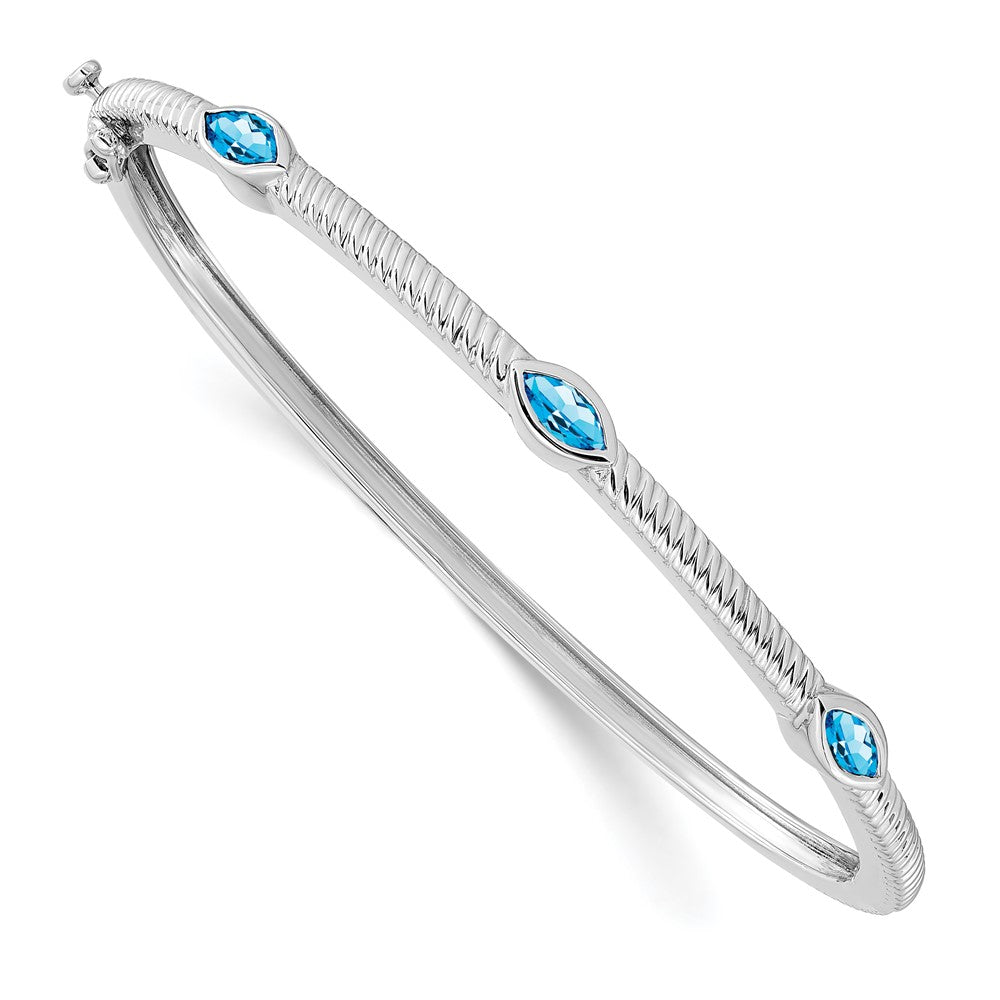 3 Gemstone Bangle