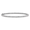 14k 4 3/8 carat Lab Grown Diamond VS/SI+ G+ Complete 7.5 inch Tennis Bracelet