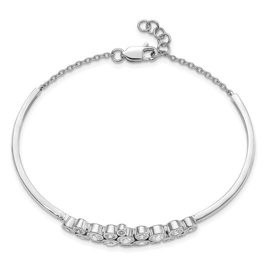 Hinged Diamond Bangles