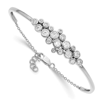 Hinged Diamond Bangles