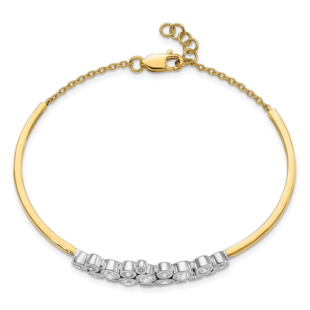 Hinged Diamond Bangles