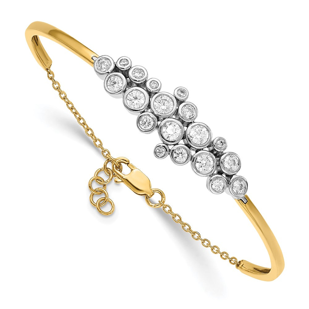 Hinged Diamond Bangles