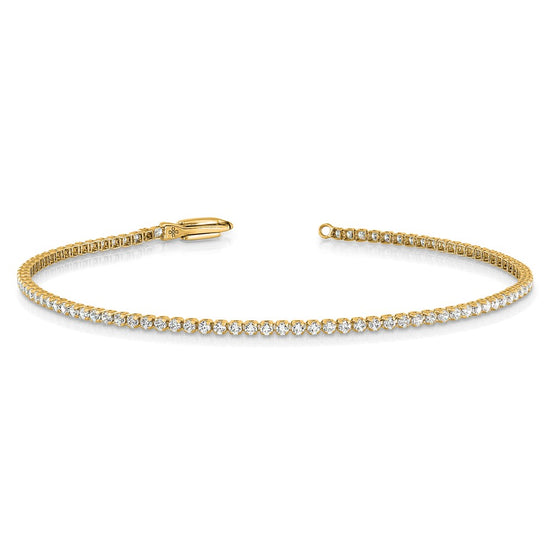 Lab Grown Diamond Tennis Bracelets