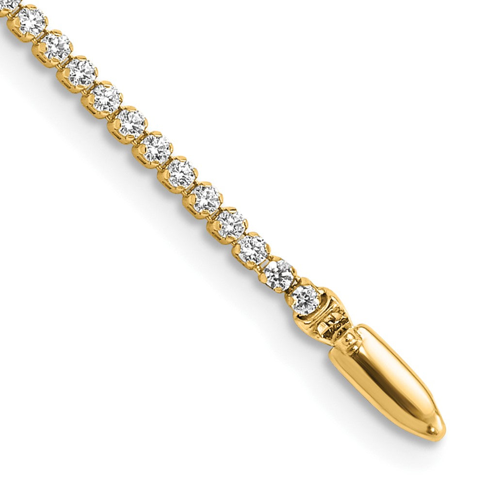 Lab Grown Diamond Tennis Bracelets