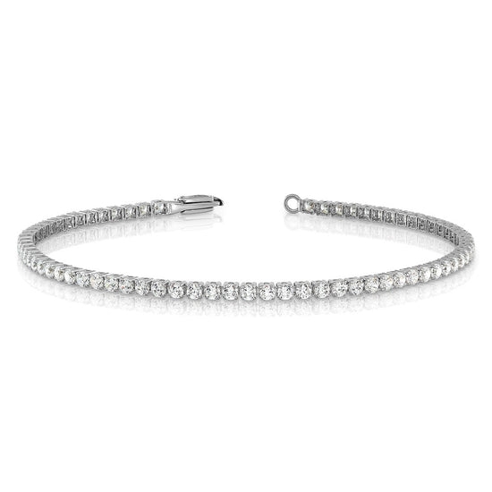Lab Grown Diamond Tennis Bracelets
