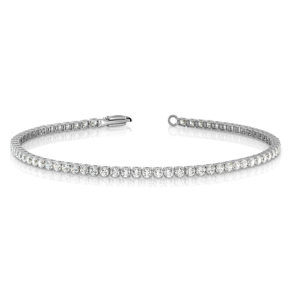Lab Grown Diamond Tennis Bracelets